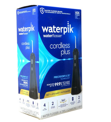 Waterpik WaterFlosser Cordless Plus WP-462W - Free shipping