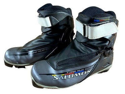 SALOMON R Combi Nordic Cross Country Ski Boots Size EU36 US4 SNS Pilot 2239