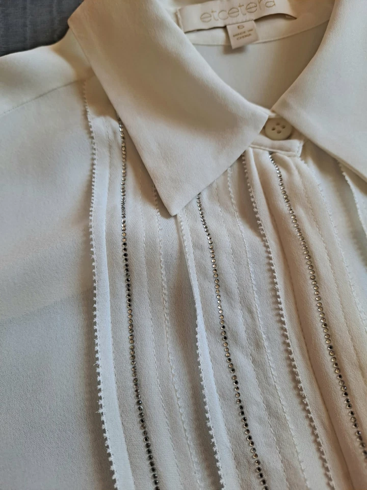 Blusa Etcetera Crema Talla 6 Foto 2 de 4