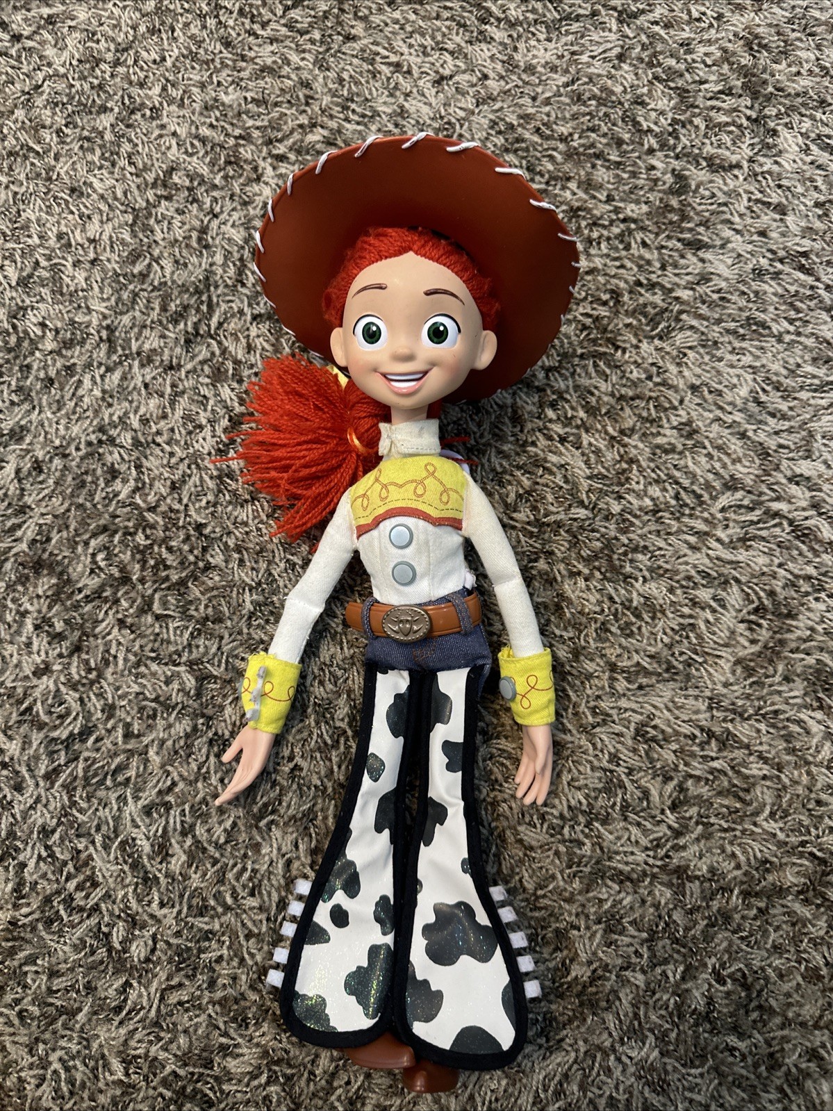 Disney Pixar Toy Story 14” Talking JESSIE Cowgirl Doll Pull String WORKS! 