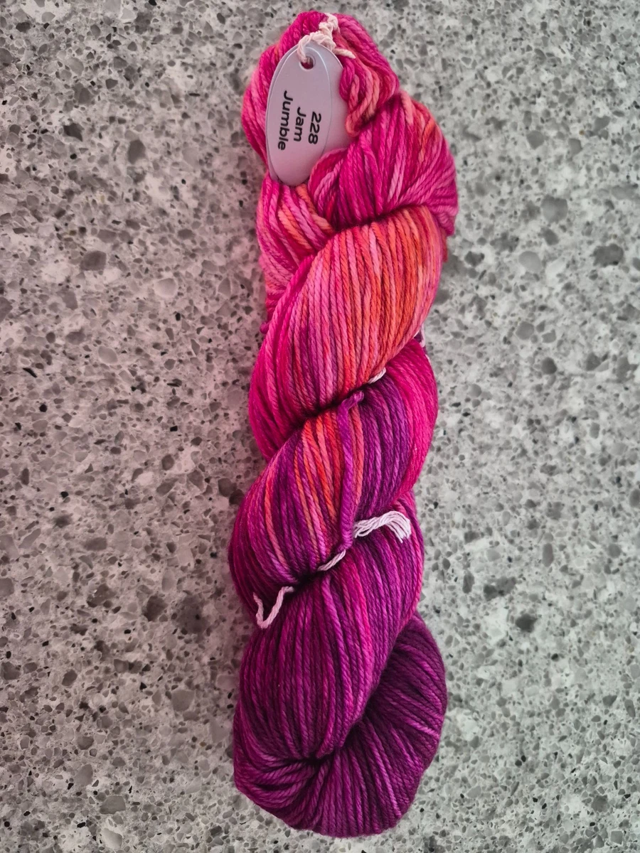 Fiori DK IV Hand Dyed #228 Jam Jumble 100% Australian Extra Fine Merino