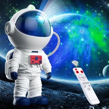 Astronaut Galaxy Projector Star Projector for Bedroom Nebula Night Light with...