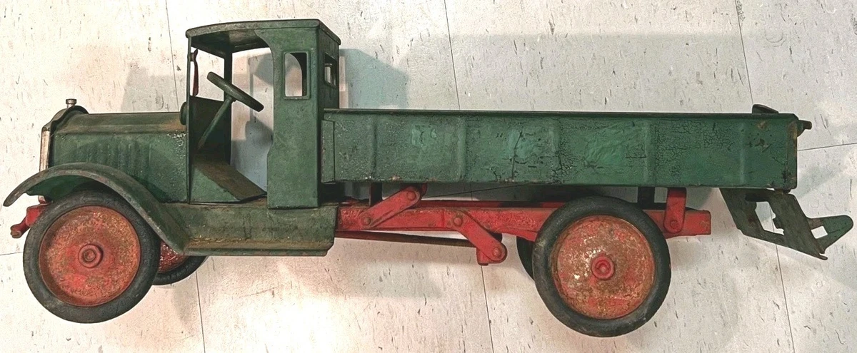 Jouet original vintage années 1920 Keystone acier pressé