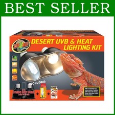 Dual Socket Reptile Heat Lamp Kit