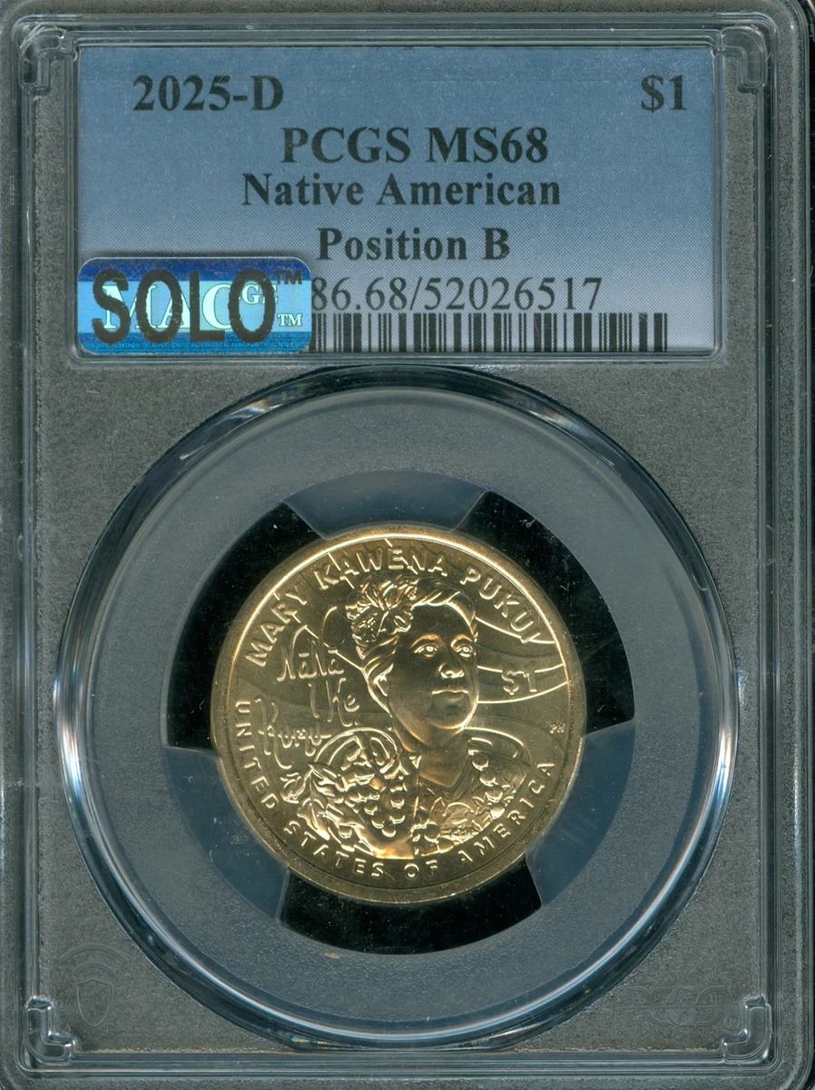 MS 68 Graded Native American Dollars (2000-Now) for sale | eBay
