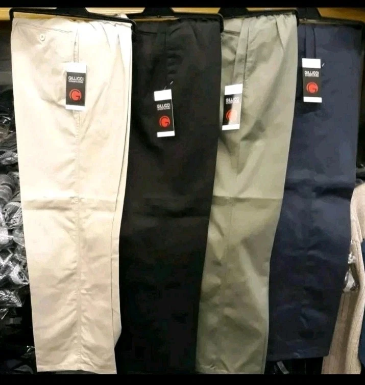 NEW MENS ELASTICATED WAIST CASUAL RUGBY TROUSERS COMFY PANTS SMART WORK PANTS
Opens in a new window