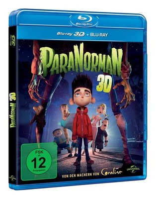 ParaNorman (3D + 2D Version) - Blu-ray inkl. im Hologramm Schuber Zombies Horror