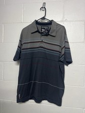 QUICKSILVER Men  s Polo - Short Sleeve - Stripes- Size XL