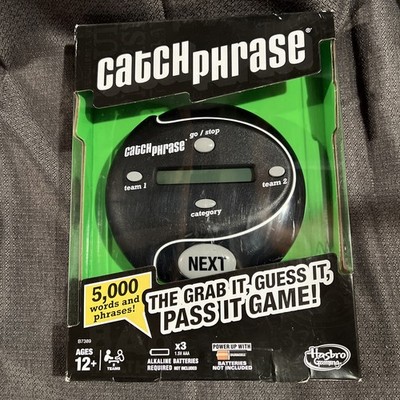 Catch Phrase Handheld Electronic Game Hasbro 2016 Black B7389 Brand New Sealed
