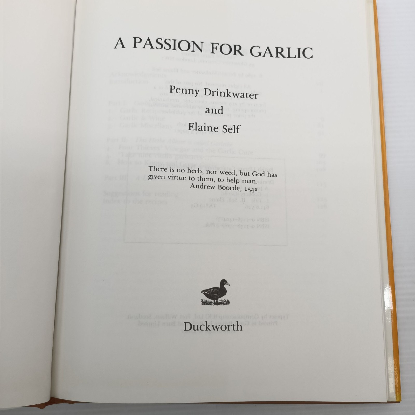 A Passion for Garlic Penny Drinkwater Elaine Self Cooking Recipes Growing Book image 8