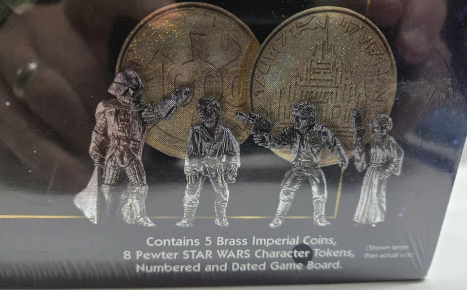 Star Wars Monopoly #40786 Limited Collector's Edition 1996 Sealed 20th Anniversa - Image 4 of 4