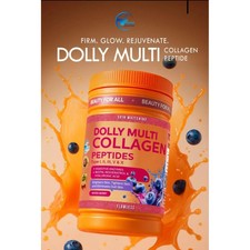 Phyto Dolly Multi Collagen 5 Type Peptides Hyaluronic Acid Skin White Anti Aging