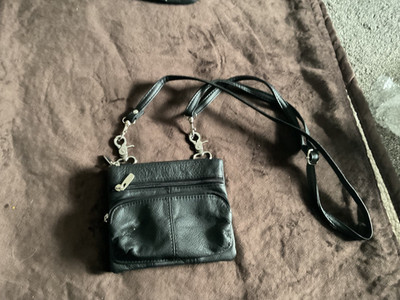 Belt Loop Bag and/or shoulder bag.  Biker Bag