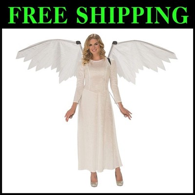 Adult White Mechanical Wings - One Size Fits All