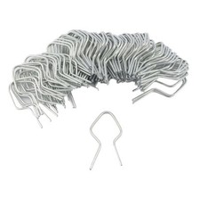 T Post Clips EZ Twist Preformed Galvanized Steel Tie Wire 11 Gauge Fence Ties...