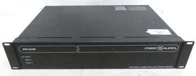 Crest Audio IPA 2300 Utility Amplifier * 300W Mono W/ Page Muting * Used