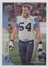 2014 Upper Deck CFL Chris Van Zeyl #85 0a7
