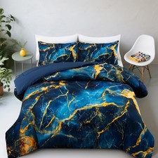 Gold Marble Bedding Comforter Set Size Marbled Bed Sets Gold Queen Dark Blue