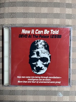 DEVO Now It Can Be Told Live At The Palace 12/9/88 CD Excellent Condition