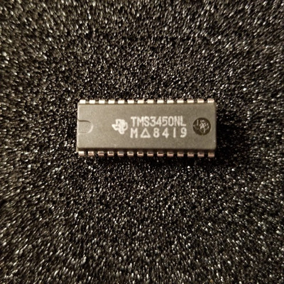 (2pcs) TMS3450NL LED DUPLEX DIGITAL RADIO CLOCK DIP28