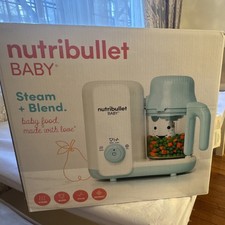 nutribullet Baby Food Maker Blender  Steamer NBY50200 Steam Blend Pulse