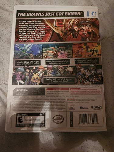 Bakugan Defenders Of The Core Nintendo Wii Complete CBI TESTED WORKS - Picture 3 of 7