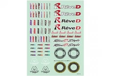 Reve D 1/10 DRIFT DECALS Sticker Set 2025 (RJ-017) REVRJ017