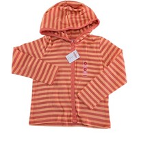 Gymboree Orange Striped Snap Up Jacket Size 6 Hooded New With Tags 2006 2007