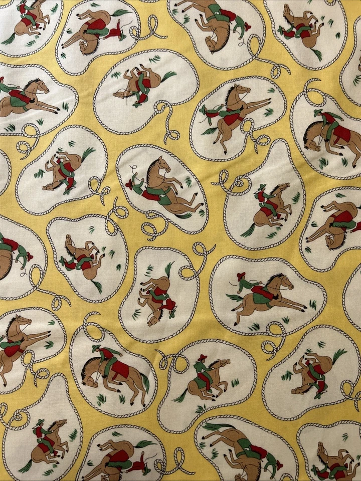 Tela de algodón Bucking Bronco Horses Timeless Treasures 1/2 yarda (18 por 44”) Foto 2 de 4