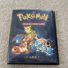 Pokemon 4 Pocket Binder WOTC Ultra PRO Original 1999 Amazing Mint Condition