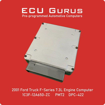 2001 Ford Truck 7.3L Engine Computer 1C3F-12A650-ZC  PMT2  DPC-422  ECM PCM