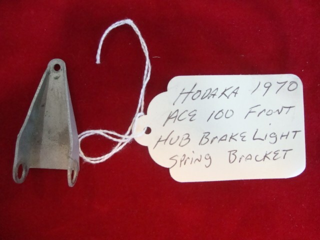 Hodaka Motorcycle front brake light switch spring bracket. | eBay