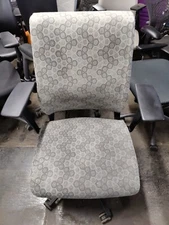 Steelcase Think Office Desk Chair oval fabric pattern
