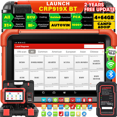 2026 LAUNCH CRP919X BT Pro KFZ OBD2 Diagnosegerät ALLE System ECU  Coding DE