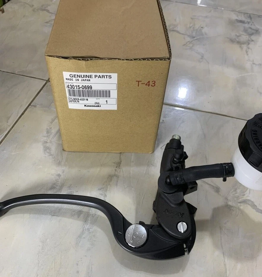 Cilindro maestro de freno delantero OEM Kawasaki ZX-6R 2009-2012 y 2022 hecho en JAPÓN Foto 4 de 4