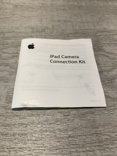 Original Apple iPad Camera Connection Kit (30-Pin) - MC531ZM/A - A1358, A1362 - Afbeelding 9 van 9