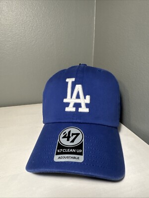 LA Dodgers Baseball Cap Blue Adjustable Strap Hat NWT Quick Ship