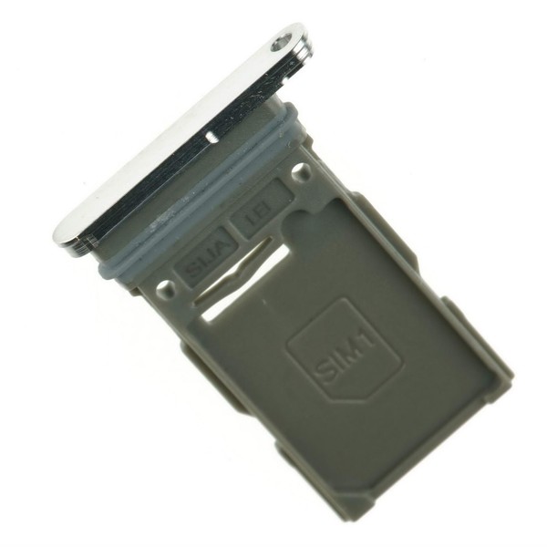 Sim Karten Halter Tray Fach Adapter Schlitten FüR Samsung S22+ Silber-image