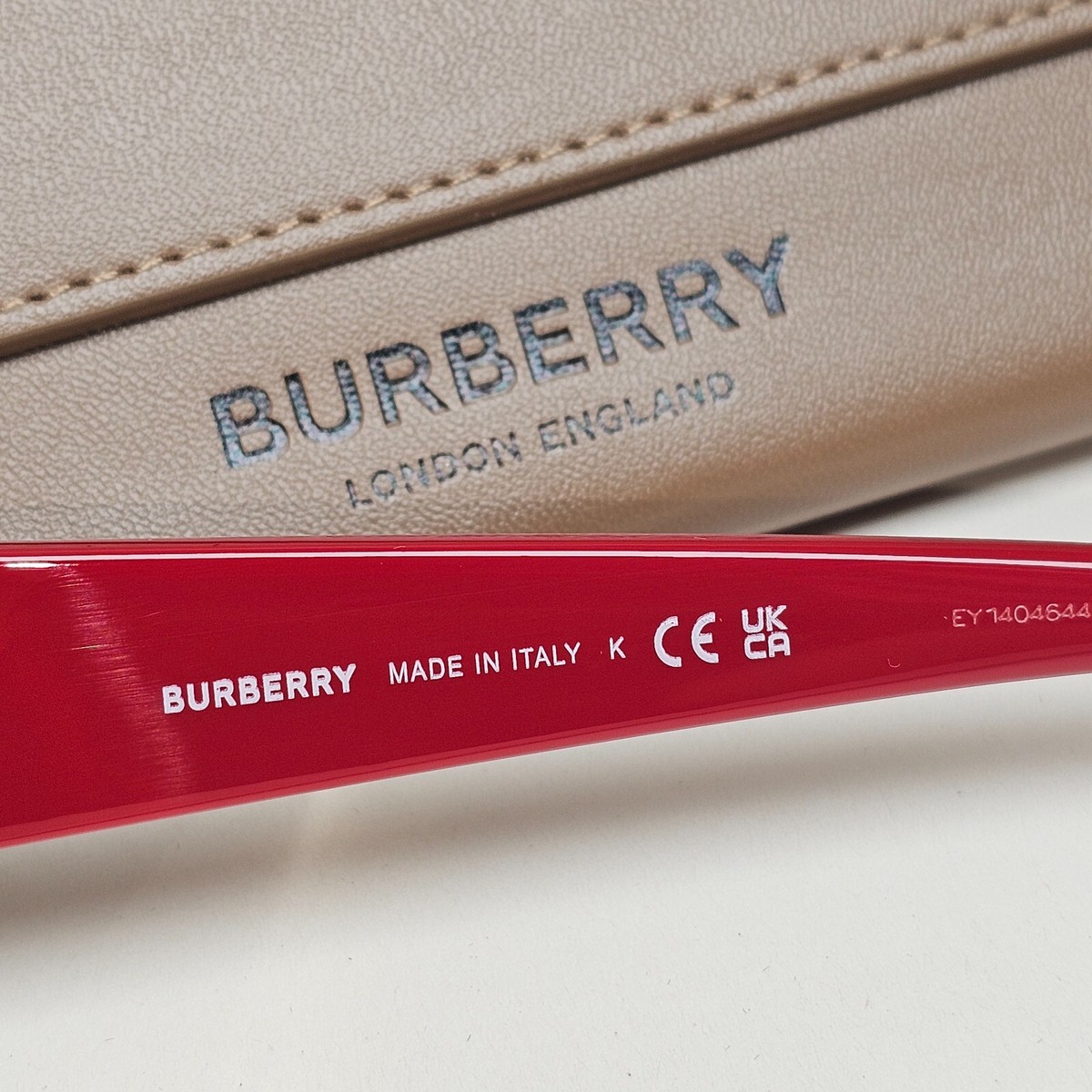 Burberry Red Sunglasses with Box and Case Wholesale High Quality Rx Fuction - Eyeglass Storage Box  main image 3