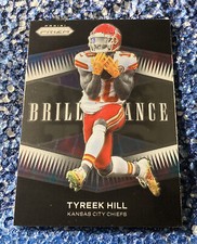 2021 Panini Prizm Football Tyreek Hill Brilliance Insert Card B-15 KC Chiefs