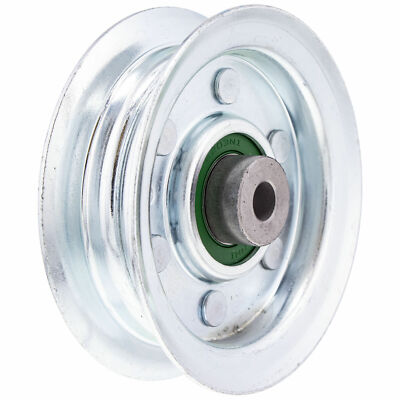 2 Flat Idler Pulley For John Deere AM103480 AM108923 AM103287 