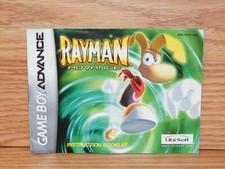 Rayman Advance Nintendo Game Boy Advance  MANUAL ONLY 