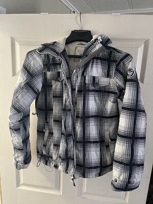 Roxy checkered Ski/Snowboarding jacket (Size Small)