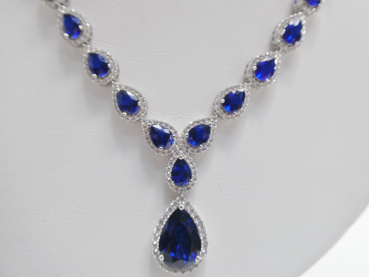 Sterling Silver Genuine Amethyst 9 Stone Necklace Sterling Silver Genuine Amethyst 9 Stone Necklace