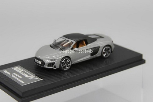 Kengfai 1/64 Audi R8 Spyder Performance Grey Diecast Toy Gift - Picture 2 of 7