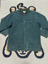 Vintage LL Bean Duck Canvas Hunting Distressed Jacket
