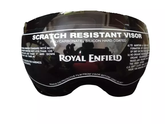 Royal enfield 2024 helmet glass