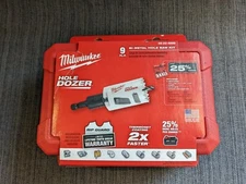 Milwaukee 49-22-4006 Multi-Purpose Hex Shank Hole Dozer Hole Saw Kit - 9pc
