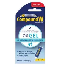 Compound W Maximum Strength Fast Acting Gel Wart Remover 0.25 oz