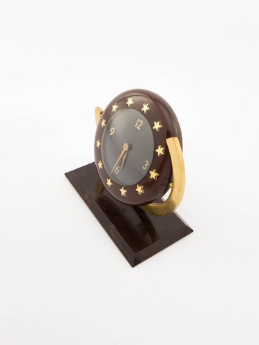 Swiss table clock, art deco - Picture 2 of 4